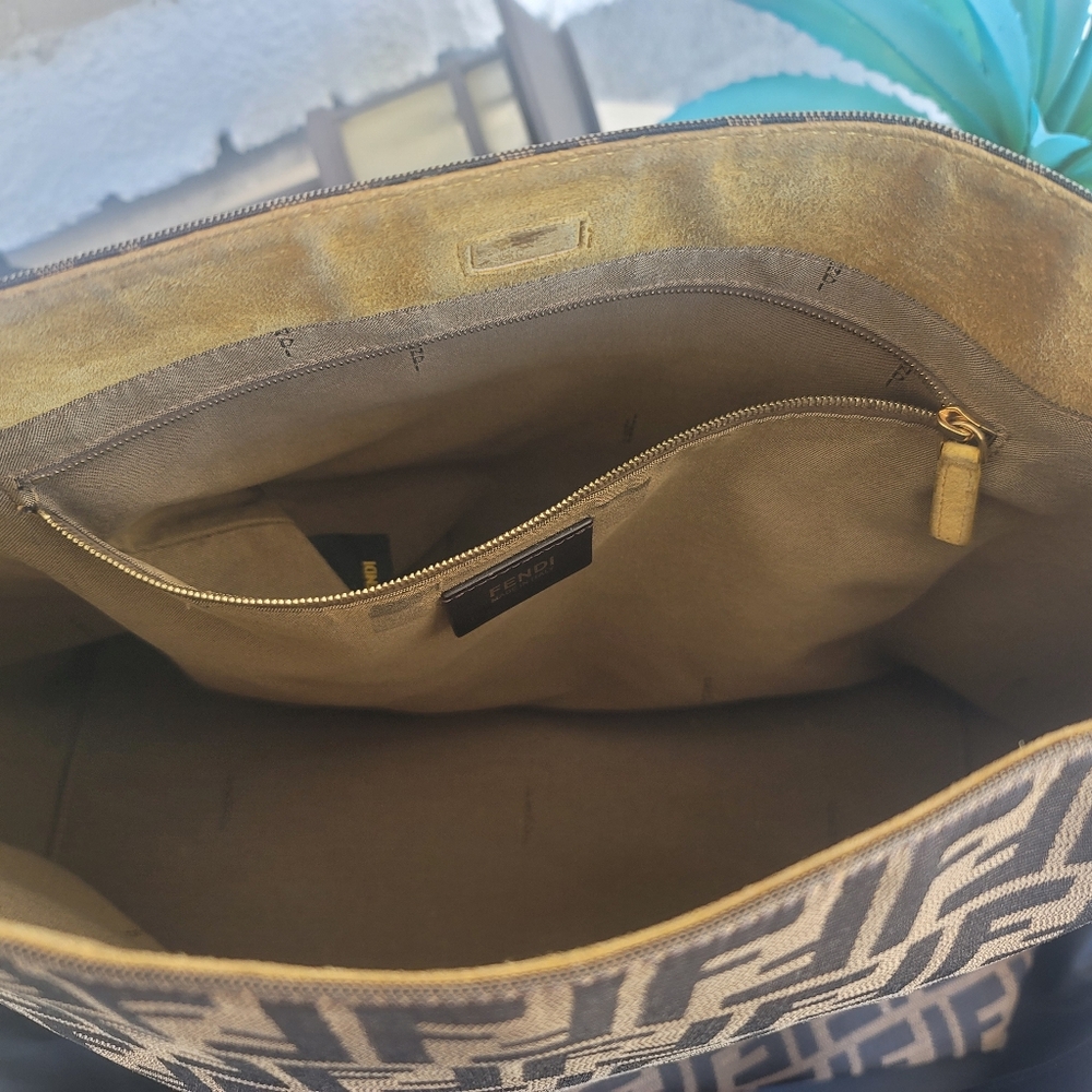 Fendi Brown and Yellow Bag - Picture 15 of 16